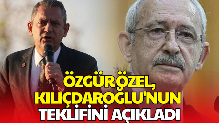 Özgür Özel İlk Kez Açıkladı! Kılıçdaroğlu'ndan Kendisine Gelen Teklifi Anlattı